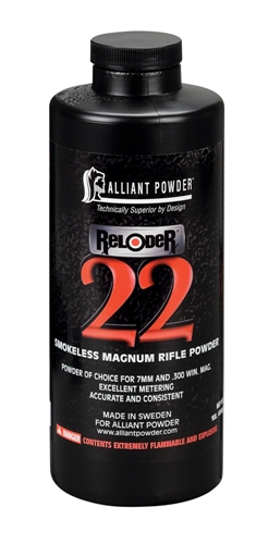 Alliant Reloder 22 Smokeless Gun Powder - Shop Shooting, Hunting and  Outdoor Products