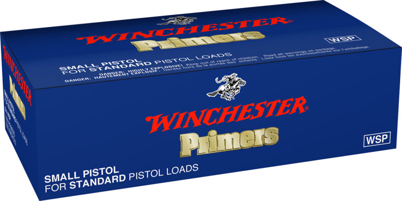 Winchester Small Pistol Primers #1-1/2