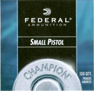 Federal Small Pistol Primers #100