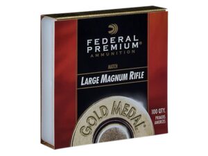 Federal Premium Gold Medal Large Rifle Magnum Match #215M Primers Federal Premium Gold Medal Large Rifle Magnum Match 215M