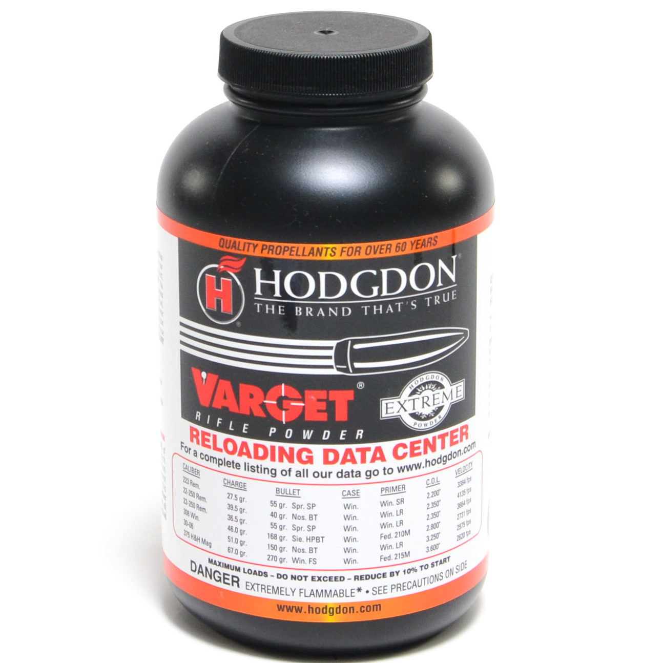 Hodgdon Varget Smokeless Gun Powder - Shop Shooting, Hunting and Outdoor  Products
