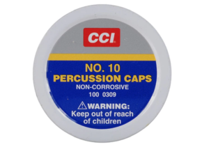 CCI Percussion Caps #10 Box of 1000 (10 Cans of 100)