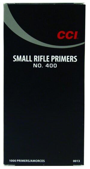 CCI Small Rifle Primers #400 Box of 1000 (10 Trays of 100)