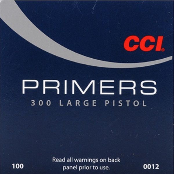 CCI Large Pistol Primers #300 Box of 1000 (10 Trays of 100) - Shop Shooting, Hunting and Outdoor Products