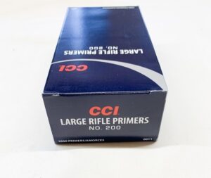 CCI Large Rifle Primers #200 Box of 1000 (10 Trays of 100)
