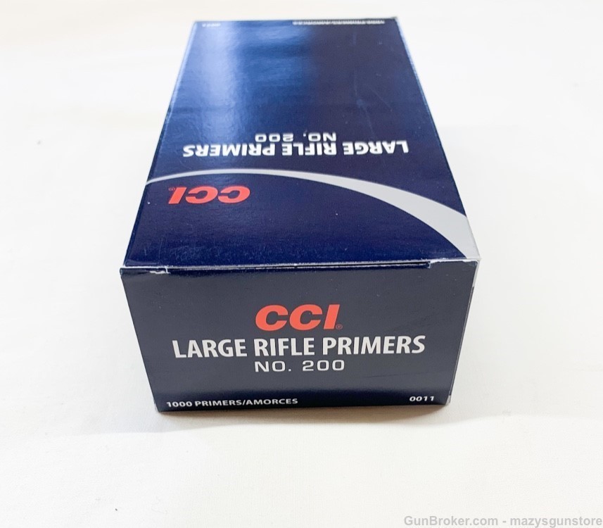 CCI Large Rifle Primers #200 Box of 1000 (10 Trays of 100) - Shop Shooting, Hunting and Outdoor Products