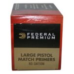 Federal Premium Gold Medal Large Pistol Match Primers #150M Box of 1000 (10 Trays of 100)