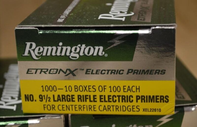 Remington EtronX Electronic Primers Box of 1000 (10 Trays of 100)