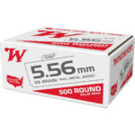 Winchester USA 5.56mm 55-Grain FMJ Ammunition