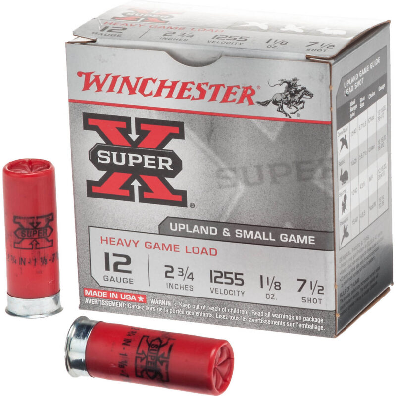 Winchester Super-X Game and Field Loads 12 Gauge Shotshells