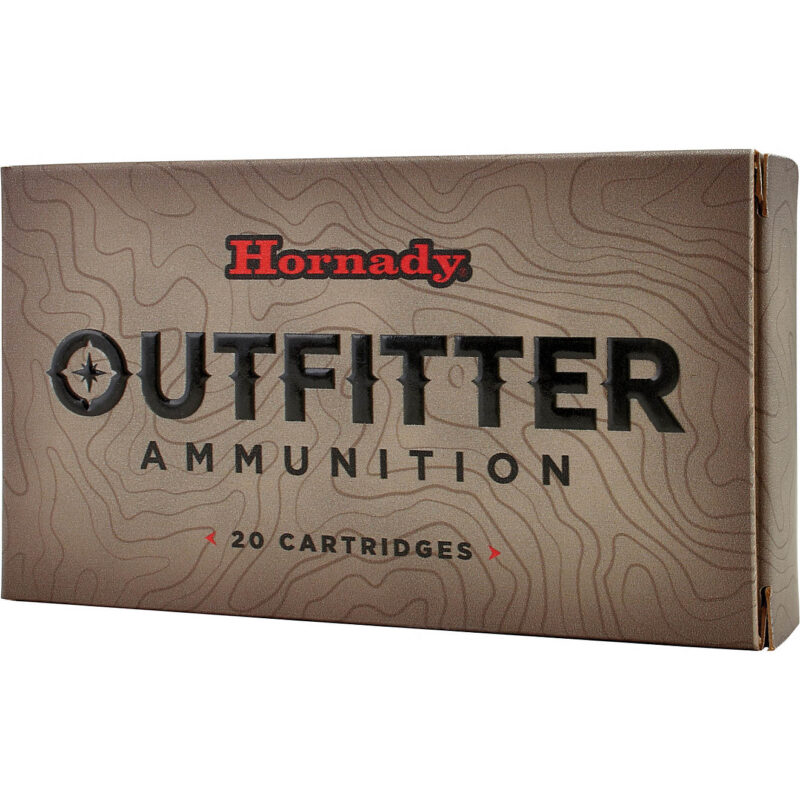 Hornady Outfitter 6.5 Creedmoor 120 Grain GMX Ammunition-20 Rounds