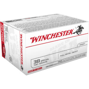 Winchester .38 Special 130-Grain Centerfire Handgun Ammunition-100 Rounds