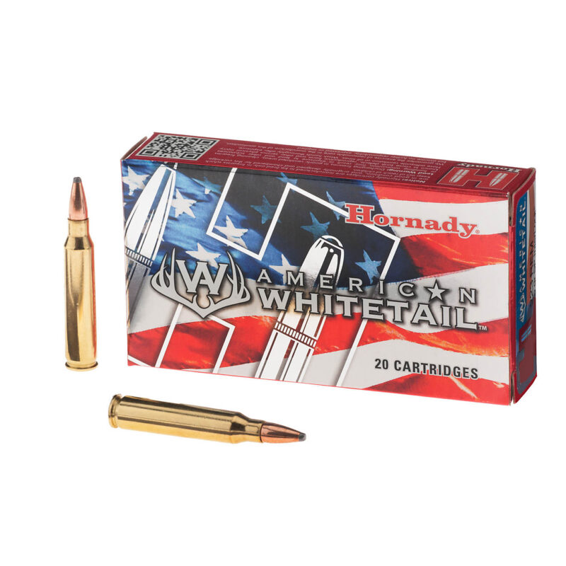 Hornady American Whitetail .223 60-Grain Centerfire Rifle Ammunition-20 Rounds