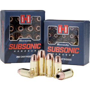 Hornady Subsonic Pistol Ammunition-25 Rounds