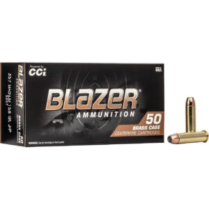 Blazer Brass Target Load .357 Magnum 158-Grain JHP Centerfire Handgun Ammunition