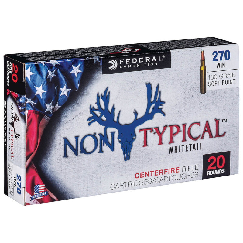 Federal Premium .270 Win 130-Grain Nontypical Rifle Ammunition