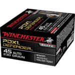 Winchester Supreme Elite Bonded PDSX1 .45 Auto 230-Grain Handgun Ammunition-10 Rounds