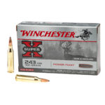 Winchester Super-X Power-Point .243 Winchester 100-Grain Rifle Ammunition-20 Rounds