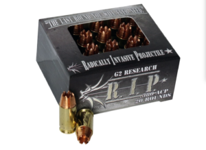 G2 Research R.I.P. Ammunition 380 ACP 62 Grain Radically Invasive Projectile Fragmenting Solid Copper Lead-Free Box of 20