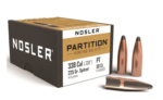 Nosler Partition Bullets 338 Caliber 338 Diameter 225 Grain Spitzer Box of 50