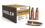 Nosler Partition Bullets 375 Caliber (375 Diameter) 300 Grain Spitzer Box of 50