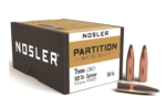 Nosler Partition Bullets 284 Caliber 7mm 284 Diameter 160 Grain Spitzer Box of 50