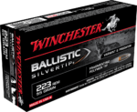 Winchester Ballistic Silvertip Varmint Ammunition 223 Remington 55 Grain Fragmenting Polymer Tip Box of 20