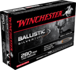 Winchester Ballistic Silvertip Ammunition 280 Remington 140 Grain Rapid Controlled Expansion Polymer Tip Box of 20