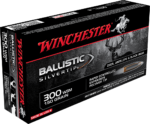 Winchester Ballistic Silvertip Ammunition 300 Winchester Short Magnum 150 Grain Rapid Controlled Expansion Polymer Tip Box of 20