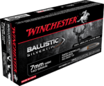 Winchester Ballistic Silvertip Ammunition 7mm Winchester Short Magnum WSM 140 Grain Rapid Controlled Expansion Polymer Tip Box of 20